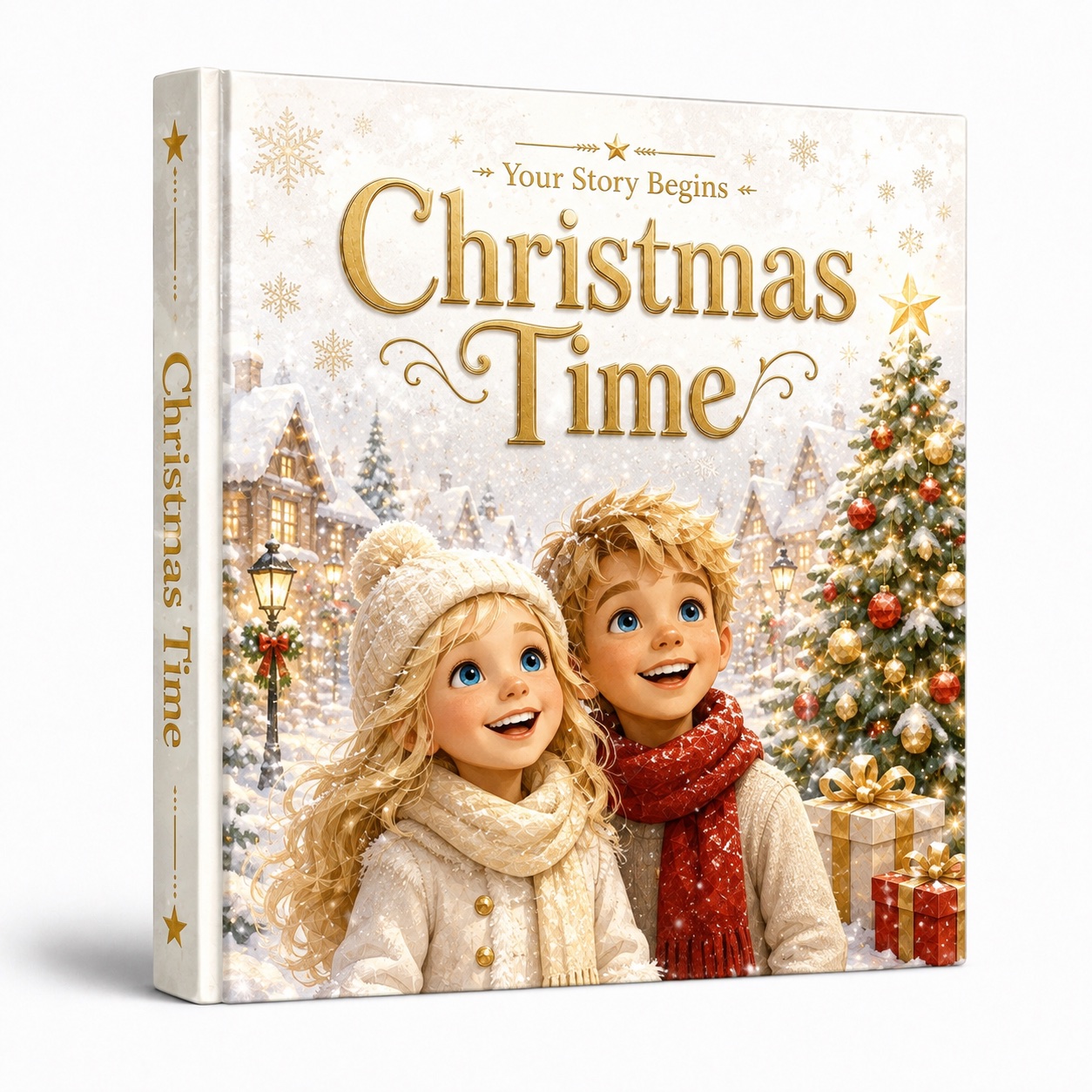 Christmas book cover