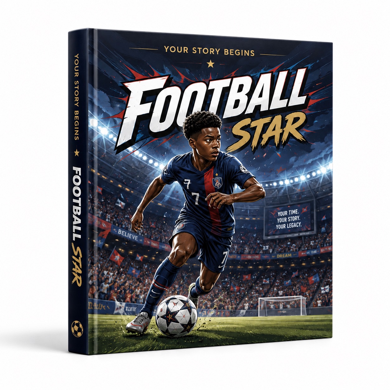 Football book cover