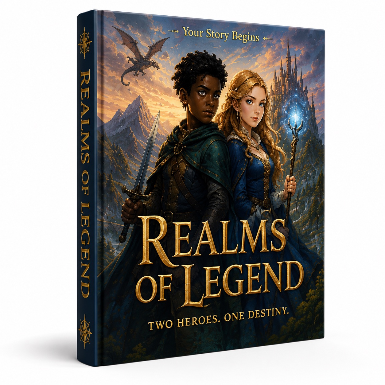 Fantasy book cover