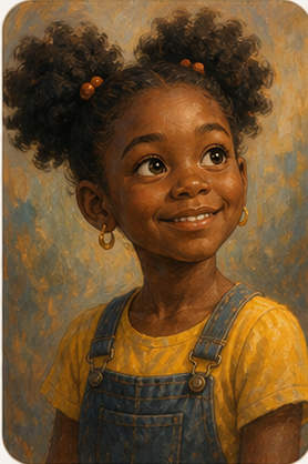Oil Painting art style illustration example
