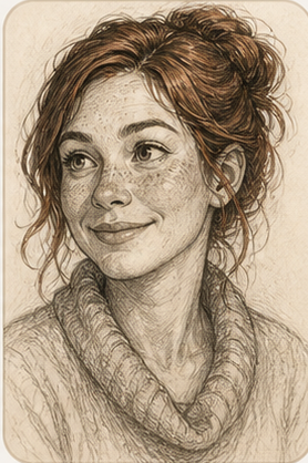 Pencil Sketch art style illustration example