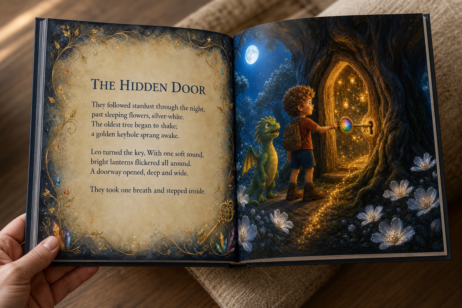 The Hidden Door story spread